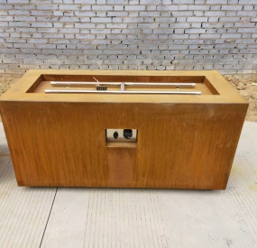 Corten Steel Gas Fire Pit